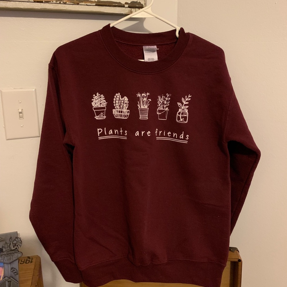 BOGO FREE Plants are friends sweatshirt